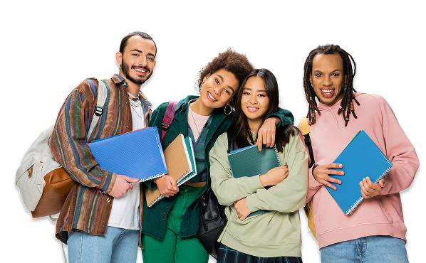 Student nurse smiling