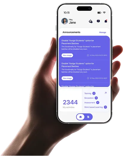 Tracking Placements Screenshot